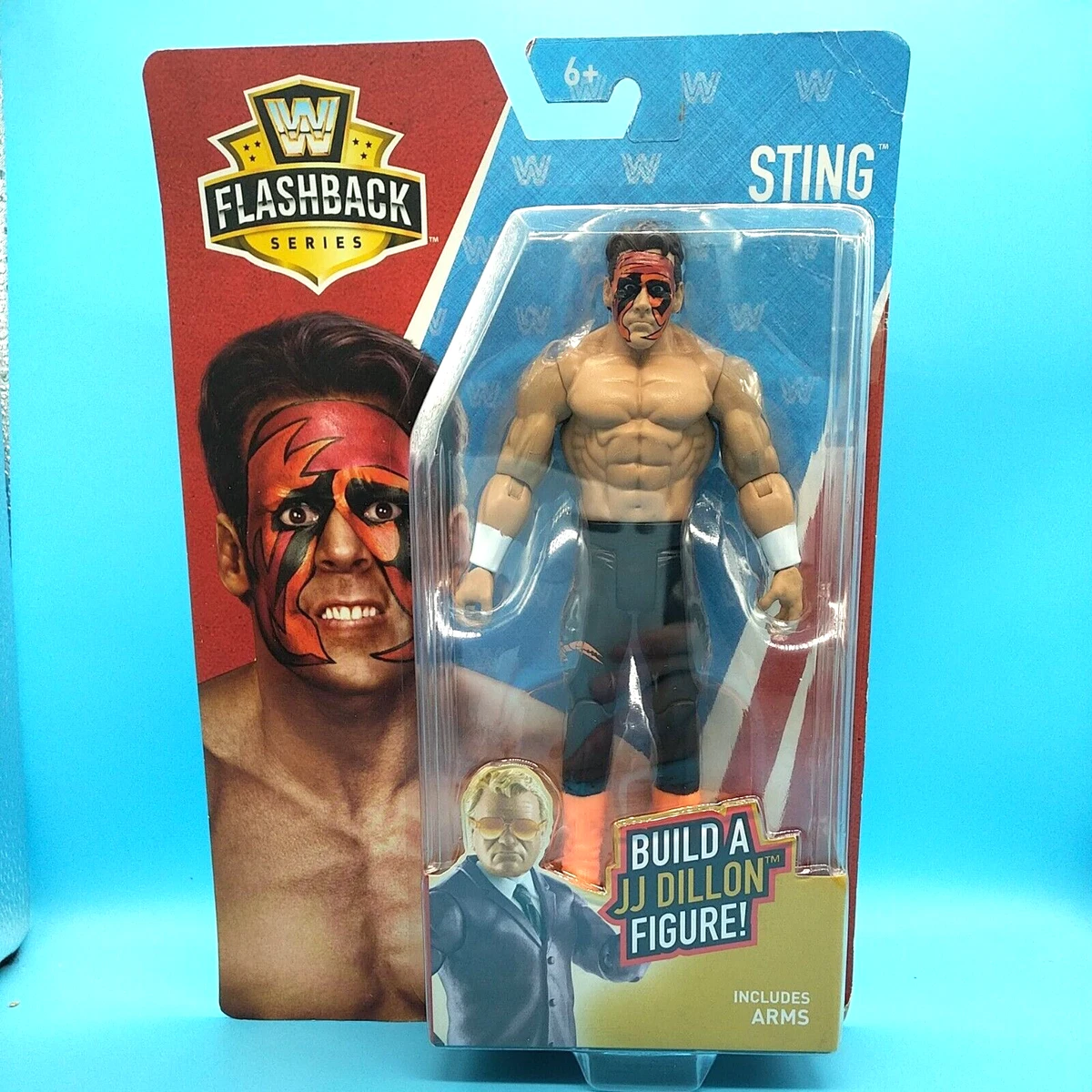 Sting Red Orange Paint WWE FLASHBACK SERIES WCW eBay