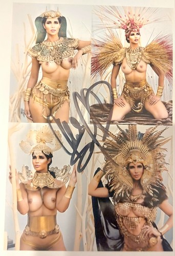 Sexy Micaela Schäfer Autogrammfoto 13 x 18 cm original signiert