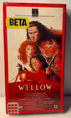 Willow - Beta Movie Brand New Factory Sealed With Watermarks VERY RARE Betamax
