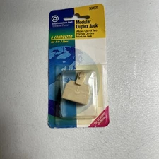 Modular Duplex Jack Southwestern Bell Freedom Phone S60605 For 1 to 3 lines OPEN