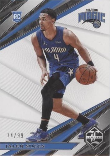 2021-22 Panini Select #27 Jalen Suggs Orange Flash Prizms Rookie