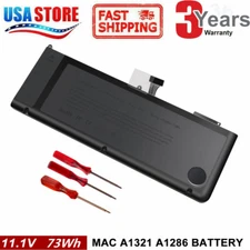 A1321 Battery for Apple MacBook Pro 15" A1286 661-5211 2009 Mid-2010 Version