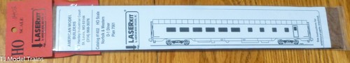 American Model Builders HO #1402 acrílico cortado con láser laterales de auto aerodinámicos - N&S | Zustand: New