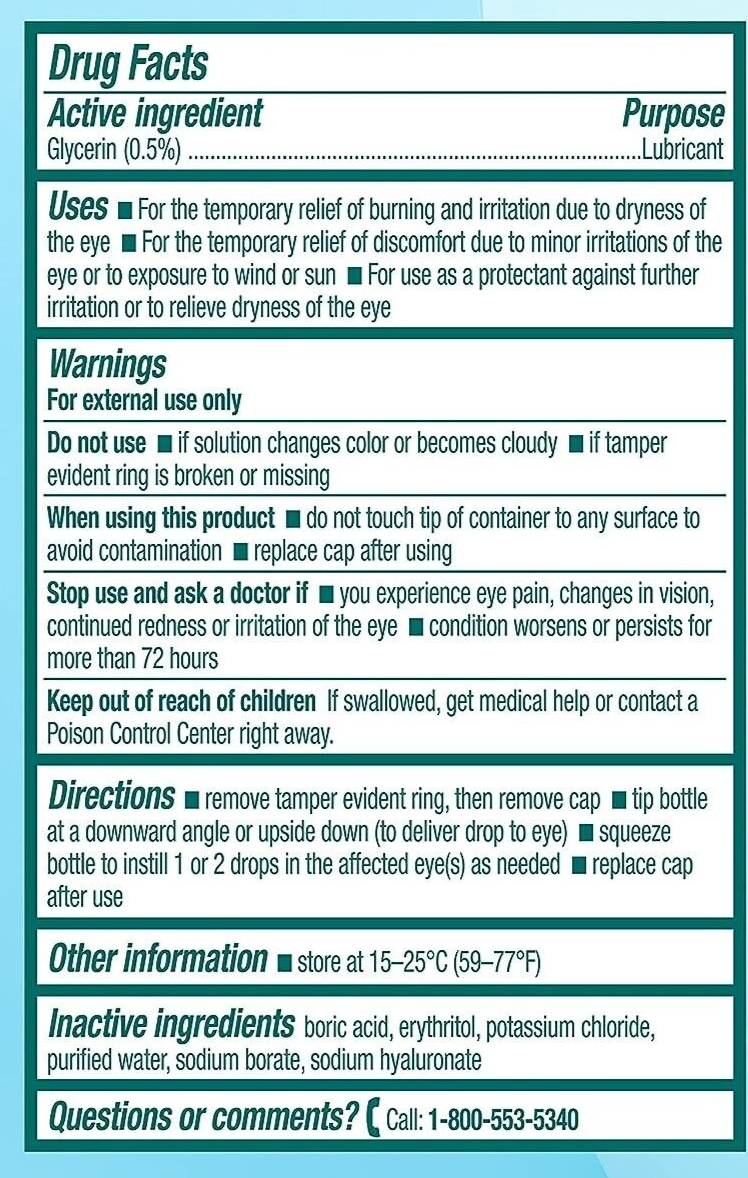 Biotrue Lubricant Eye Drops Hydration Boost New 0.33 fl oz 1 Pk FREE SHIPPING! 310119022788 eBay