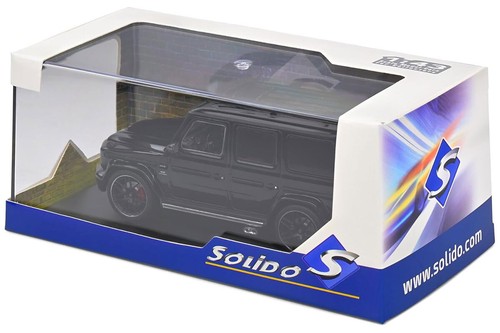 Solido S4316702 Mercedes AMG G63 schwarz metallic 2022 Maßstab 1:43 - Bild 6 von 6