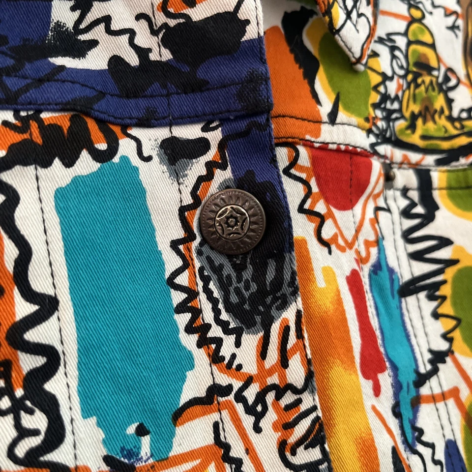 Chaqueta KAKTUS Avant Colorida Costera Occidental Elastizada Informal Moda Para Mujer Grande Foto 3 de 4