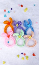 Knitted Hair Band Accessories Crochet Wool Multicolor Hair Band Handmade NEW 6