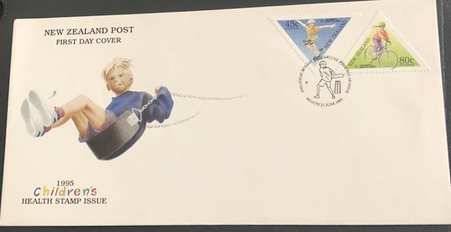 New Zealand FDC 1995 Children’s Health Stamp Issue