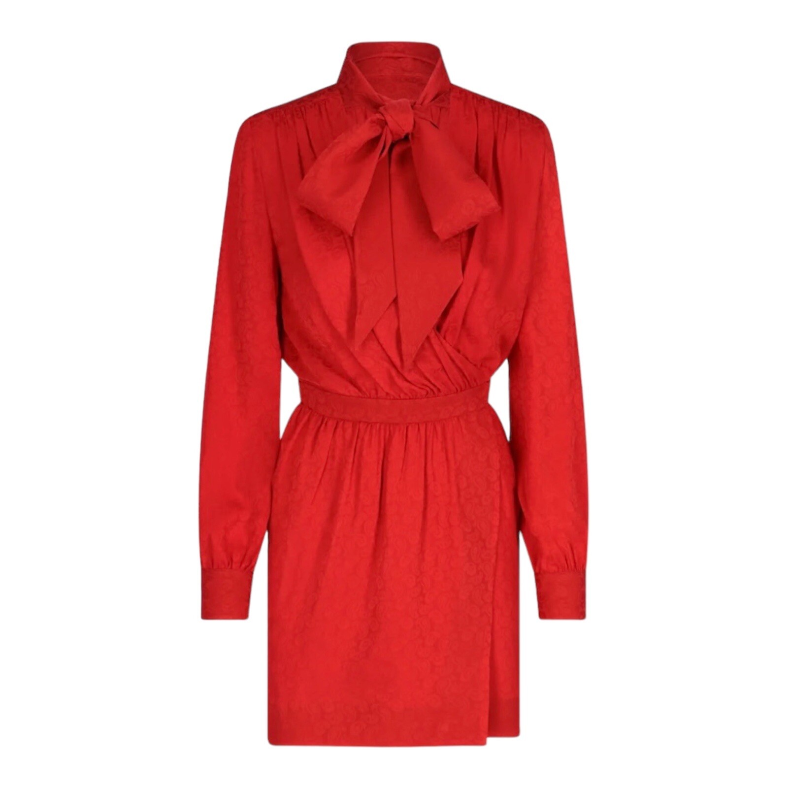 Abito jacquard Saint Laurent arco pussy