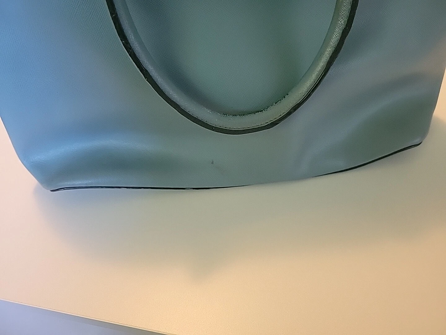 borsa a mano tory burch blu polvere chiaro borsetta