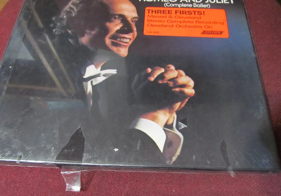 PROKOFIEV Romeo & Juliet LORIN MAAZEL 3 LP Box Set SEALED London CSA-2312 MINT - Image 2 of 4