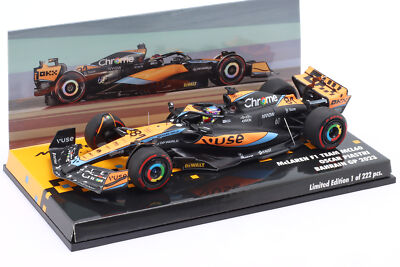 Oscar Piastri McLaren MCL60 #81 Bahrain GP Formel 1 2023 1:43 Minichamps