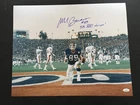 MARK BAVARO AUTOGRAPHED SB XXI - 16 X 20  PHOTO  J.S.A. AUTHENTICATED