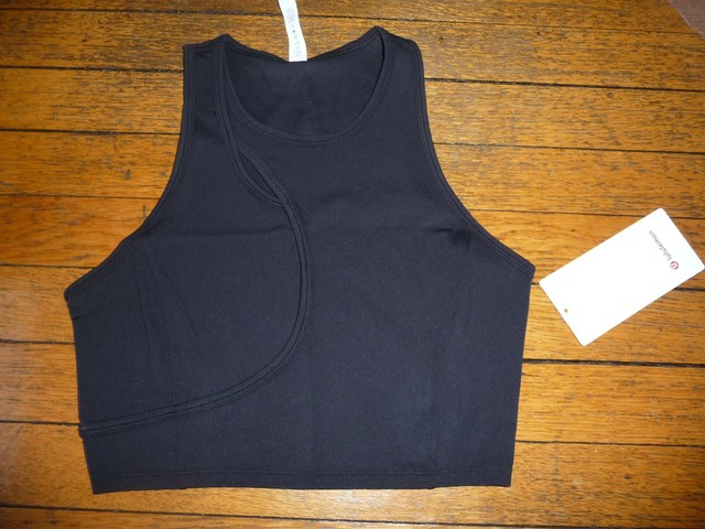 Lululemon ALIGNED ANGLES TANK BLACK SZ 