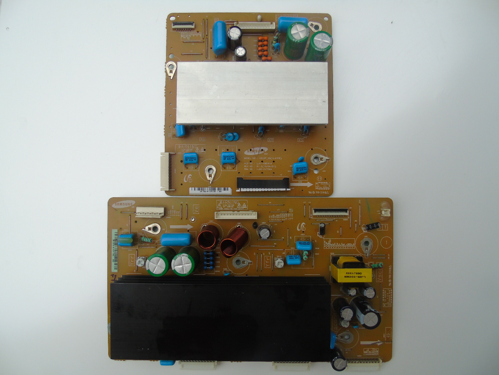 A set of Samsung BN96-13067A 42U2P_Y-Main 42U2P_XM Board LJ41-08592A ...
