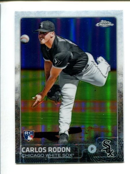 2015 Topps Chrome Carlos Rodon RC Refractor #90
