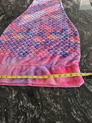Manta Cola de Sirena Niño Multicolor Acogedora Tiro Juvenil Estilo Acurrucado Excelente - Imagen 4 de 5