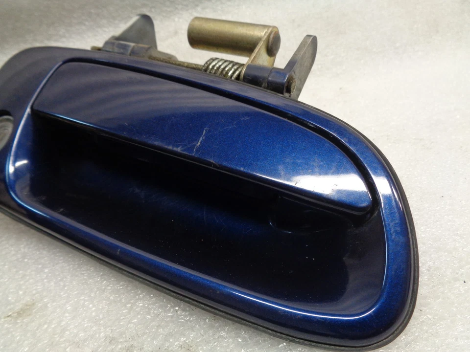 01-03 Toyota Prius Manija de puerta exterior pasajero delantero derecho azul OEM DK90242 Foto 2 de 4