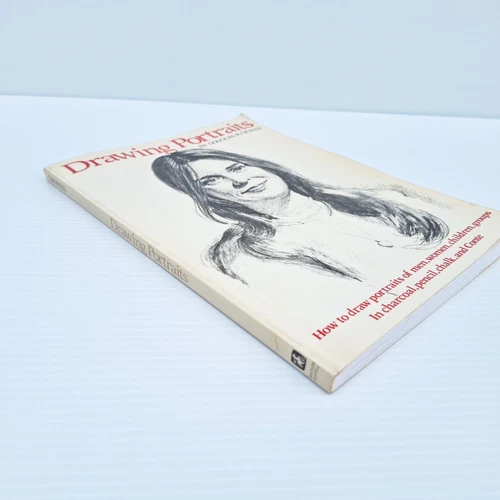 Drawing Portraits by Douglas R. Graves Materials Techniques Styles Pencil Chalk - Picture 8 of 9