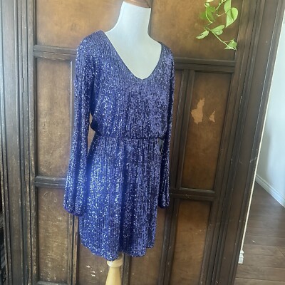 sachin and babi light blue dress Cocktail Wrap Dress Purple main image 0