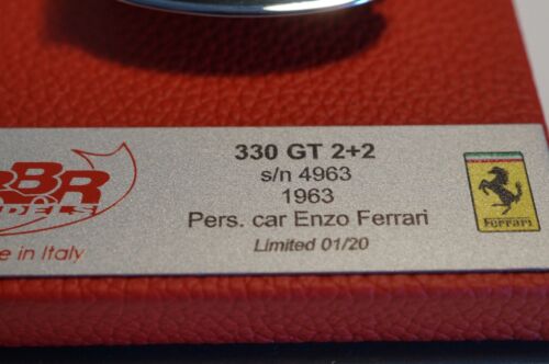 1:43 BBR Ferrari 330 GT 2+2 Enzo Ferrari personal car #01/20 BBR257DPRE - WH164 - Bild 7 von 10
