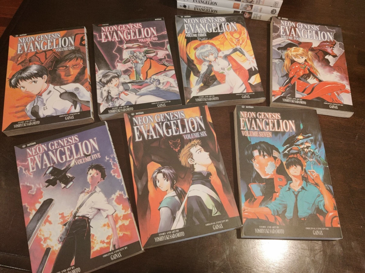 Neon Genesis Evangelion English Manga Complete Series 11 of 14 are 1st