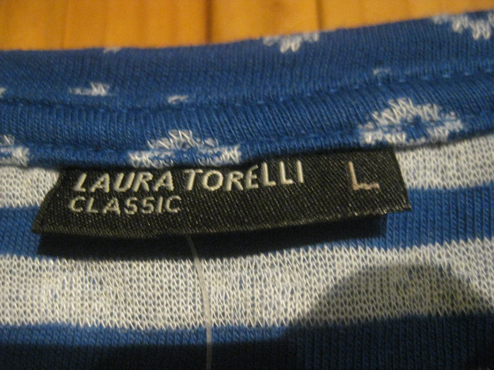 Laura Torelli Damen T-Shirt Gr.XL++ neu gemustert süß - Bild 3 von 4