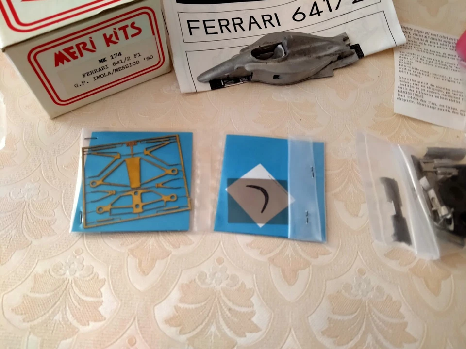 MERI KITS kit 1/43 MK 174 Ferrari 641/2 F.1 G.P. Imola Messico 1990 - Immagine 2 di 4