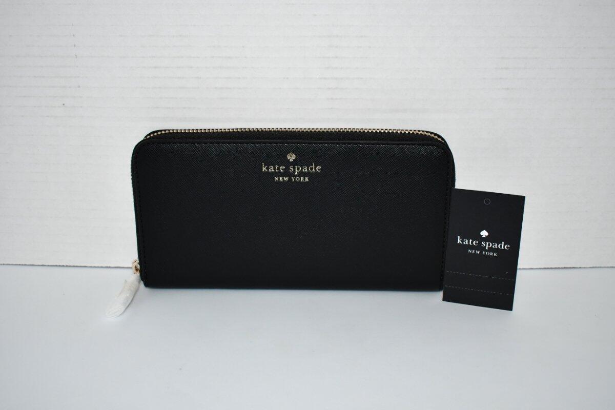 【kate spade】★ Schuyler Large Continental Wallet ★長財布 Kate spade Schuyler Large Continental Wallet in Black #K9347