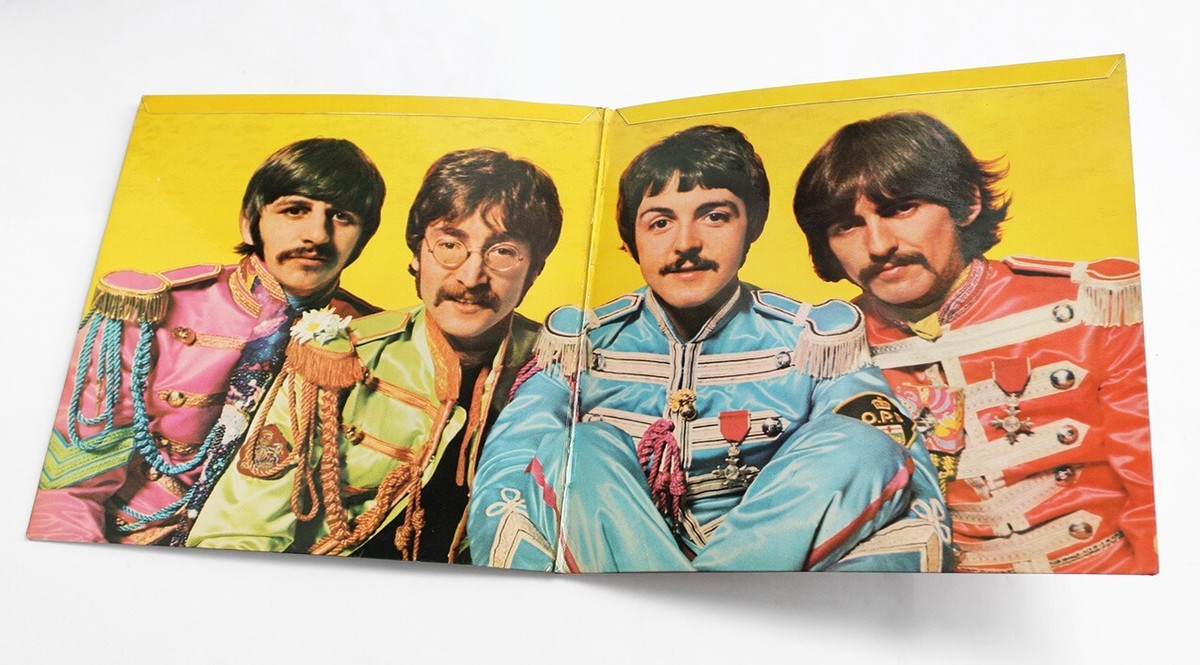 THE BEATLES Sgt Peppers psych UK 1967 Parlophone PMC 7027