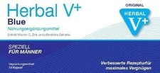 10* ORIGINAL HERBAL V PLUS BLUE 100 - Blaue P...