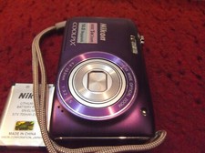 Nikon COOLPIX S3100 14.0MP 5x Digital Camera - Purple