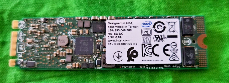 Intel SSDSCKJB150G7 DC S3520 150Gb M.2 SATA 6Gbps Solid State Drive - Image 3 of 3