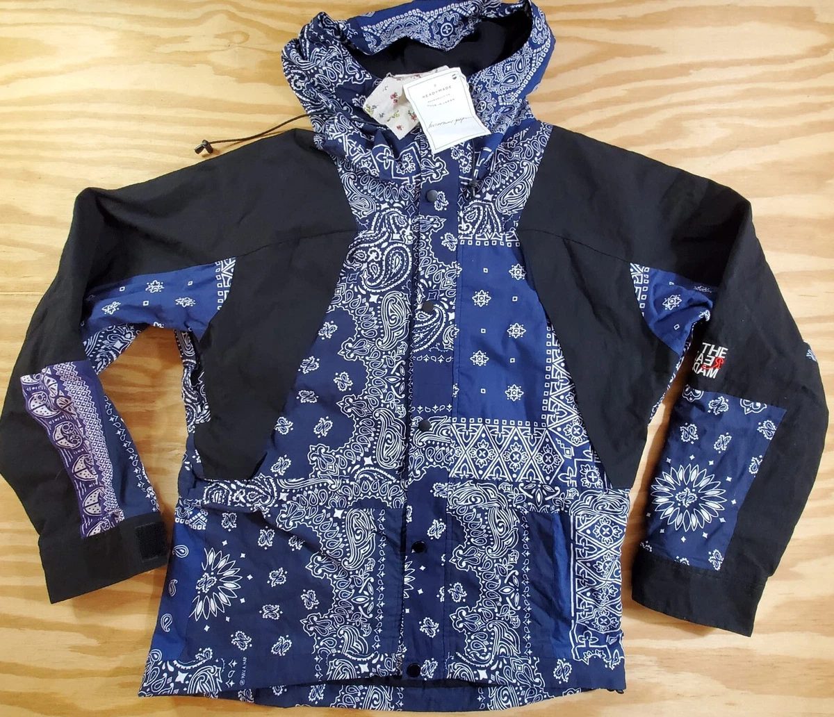 Readymade Bandana Mountain Parka Jacket Large One Of A Kind Northface Supreme