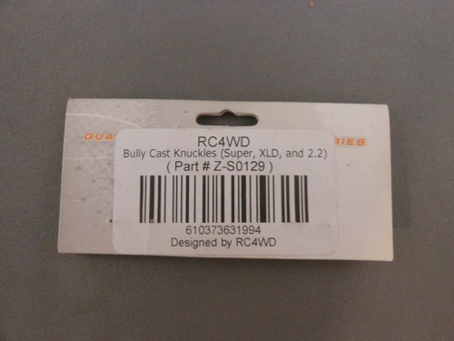 Pair NOS RC4WD Cast Bully Steering Axle Knuckles 2.2 Super XLD Z-S0129 Crawler - Picture 8 of 8