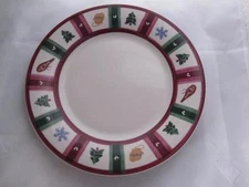 Pfaltzgraff Snow Bear Dinner Plate (s) Plain Center