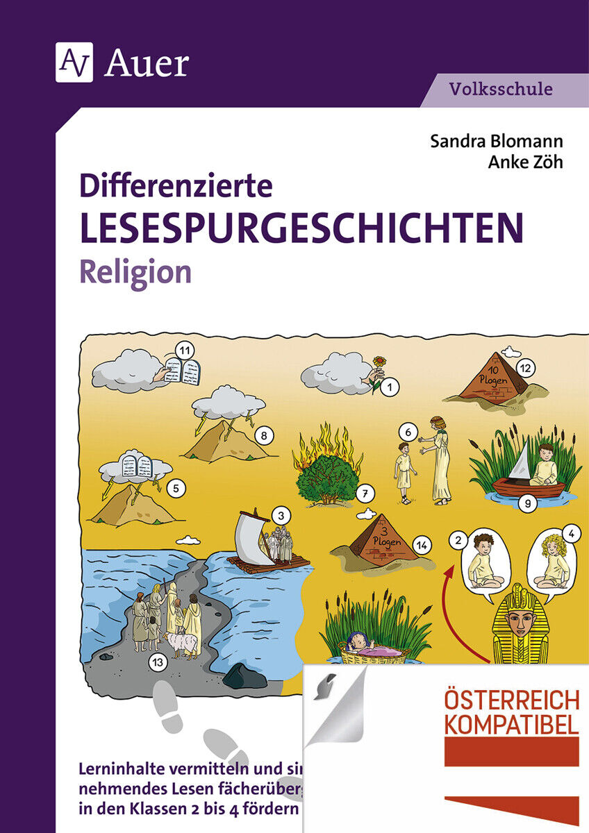 Thumbnail - Sandra Blomann; Anke Zöh / Differenzierte Lesespurgeschichten Religion