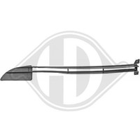 KÜHlergitter Links Unten Diederichs 1611047 FÜR Mercedes KÜHlergrill Frontgrill