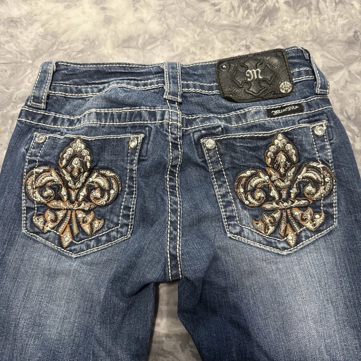 Miss Me Cotton Low (6.5-8.5 in) Rise Jeans for Women for sale | eBay