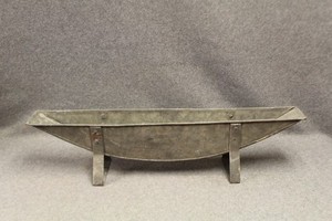 Antique 29.5" × 4" Galvanized Wagon Wheel Soaker NICE!