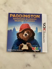 Paddington: Adventures in London  Nintendo DS  Manual Only