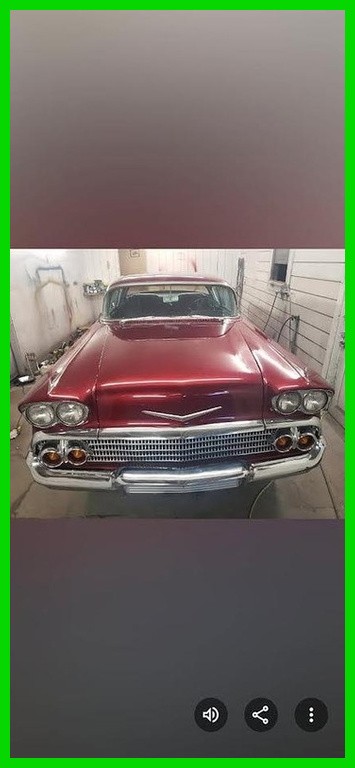 1958 Chevrolet Impala for sale in San Jose California