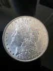 1886 - $1 Morgan Silver Dollar - Extremely fine - Nice Luster.