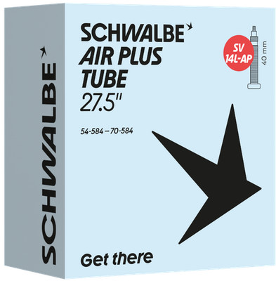 Fahrradschlauch Schwalbe Air Plus SV14L-AP 27.5'' 54/70-584 - 40mm Ventil