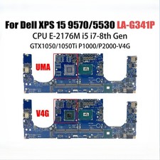 LA-G341P For DELL Precision 5530 9570 Laptop Motherboard 0VDJMX E-2176M i5 i7