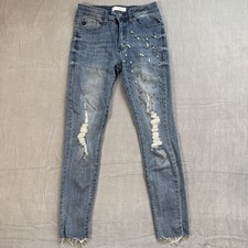 KanCan Addison Maggie Pearl Skinny Jeans Light Wash Size 7/27