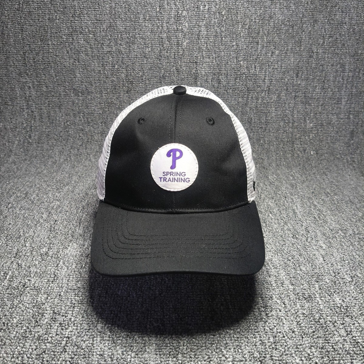 '47 Brand Philadelphia Phillies MLB Spring Training Trucker Snapback Hat Black