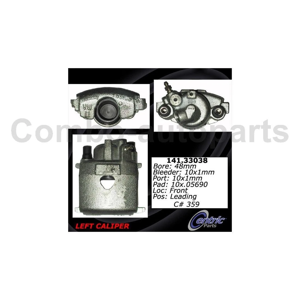 Pinza de freno de disco delantera izquierda derecha 2 piezas para Volkswagen Quantum 1984-1988 Foto 2 de 4