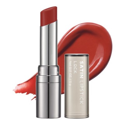 L.O.C.K. COLOR Satin Lipstick, 03 BURNT ORANGE