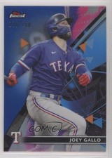 2021 Topps Finest Blue Refractor 129/150 Joey Gallo #28 0fl0
